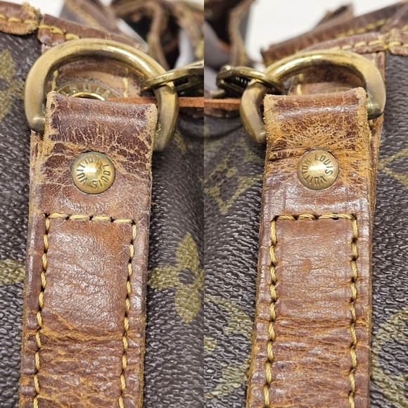 Louis Vuitton Noe Bucket Crossbody Bag in Brown Monogram Canvas and Leather - Picture 8 of 16